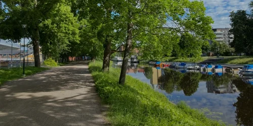 Studenternas ligger centralt i Uppsala, en perfekt plats för upplevelser